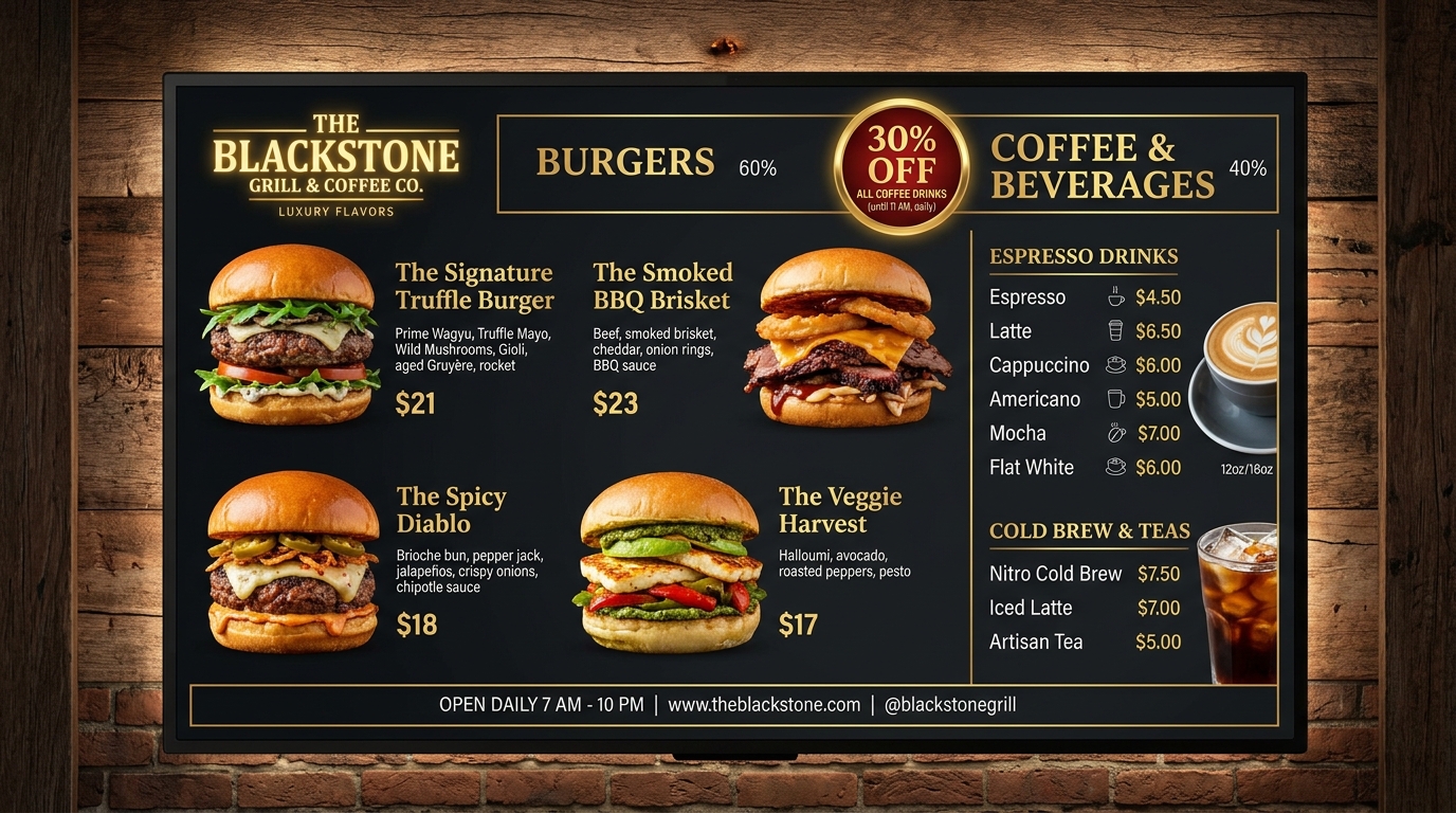 DigitalBaner Signage Screen